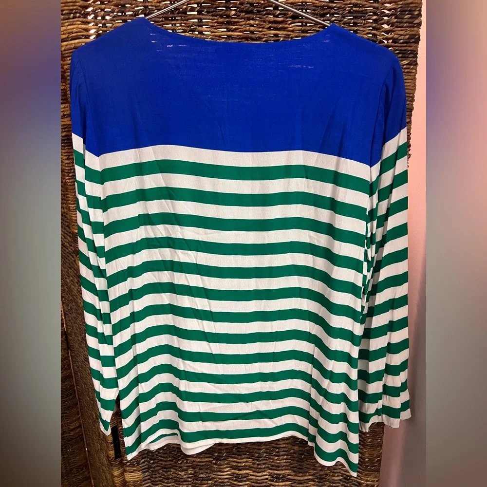 J. Crew-Stripe shirt- Size:10, Pre-Owned good‎ condition